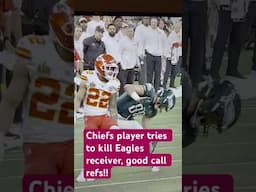 Chiefs defender tries to hurt Eagles receiver