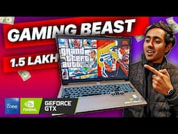 Gaming Test of 1.5 Lakh Rupees Gaming Laptop - Lenovo Legion | i7, RTX 4070 / GTA 5