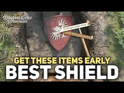 How To Get The Skalitz Axe, Spade & Von Bergow Knight Shield -  Kingdom Come Deliverance 2