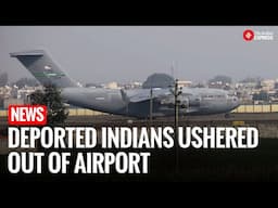 US Plane Carrying Over 100 Deported Indians Lands In Amritsar Amid Trump’s Immigration Crackdown