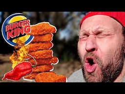 How HOT Are Burger King GHOST PEPPER Chicken Nuggets?