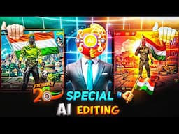 26 january Special Free Fire Shorts Video Editing Tutorial In Capcut 🇮🇳🔥// ff AI EDITING TUTORIAL