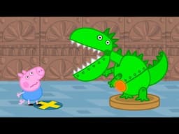 Georges Surprise Dinosaur Birthday Party 🐷 🦕 Adventures With Peppa Pig