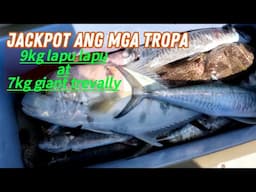 PANALO ANG HULI NG MGA TRUEPA💪 9kg HAMOUR + 7kg GIANT TREVALLY  + KINGFISH/TANIGUE