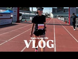 VLOG | 트랜스제주 100km 후기 +부부 동반주 하프마라톤 + 주류박람회