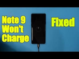 Galaxy Note 9 Not Charging Repair