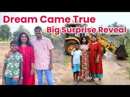 Big Day | Dream Home - Big Land வாங்கியாச்சு | Surprise Reveal - Karthikha Channel Dream Land Vlog