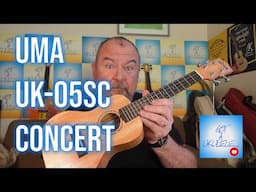 Got A Ukulele Reviews - Uma UK-05SC Concert