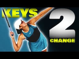 Madison Keys Serve Analysis | HUGE Change