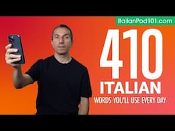 410 Italian Words You'll Use Every Day - Basic Vocabulary #81