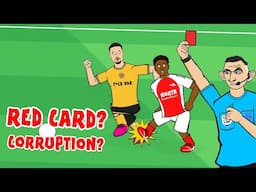 RED CARD CORRUPTION?🔴 Lewis-Skelly sent off for Arsenal!