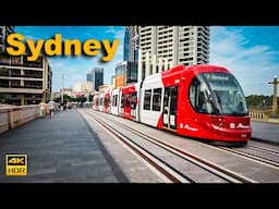 Sydney Australia Walking Tour - New Parramatta Light Rail | 4K HDR