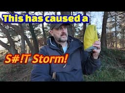 What caused this s#!t storm @PaulMessner #gear #gearreview #wildcamping @flextail_official