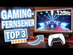 GAMING FERNSEHER kaufen: Top 3 Gaming TVs 2025 im Vergleich! 📺🔥