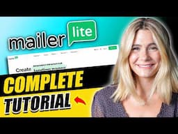 How To Use MailerLite For Beginners (Step-by-Step Email Marketing Tutorial)