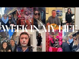 NYC WEEK IN MY LIFE | getting into a routine, feeling lost during postgrad & weekend w/ friends