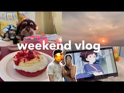 weekend vlog | Life of an Indian girl, aesthetic life in India 🍃☁️