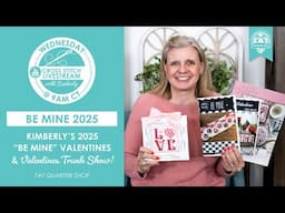 LIVE: Kimberly's "Be Mine" 2025 Cross Stitch Plans & Valentines Trunk Show! - FlossTube