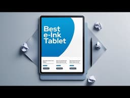 Top 5 Best e-ink Tablet 2025