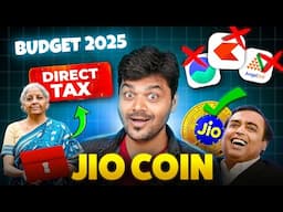 🏢Jio Stock Broker, Trump Coin 🪙, Direct Tax Budget 2025 💰| Finance News 004