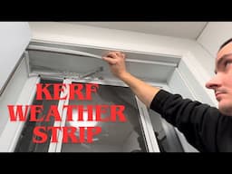 How To Replace Door Weatherstrip Seal