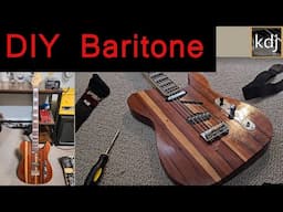 DIY Baritone Guitar Build - 30" scale length!