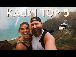 THE BEST OF KAUAI (top 5 must do things on the island)