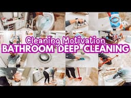 NEW! Bathroom Deep Cleaning Motivation- Clean With Me-Jessi Christine- Keep Calm and Clean