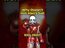 Why Doesn’t Iron Man’s Suit Kill Him? #marvel