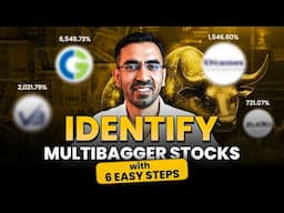 Multibagger Stocks in 2025 | Identify Multibagger Stocks in 6 Easy Steps