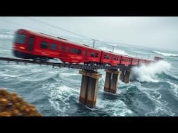 Unbelievable! Journey to the Most Dangerous Railway Track on Earth!