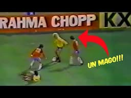 Valderrama ante Chile siempre daba un SHOW (1987)