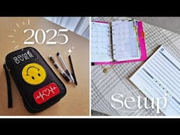 2025 Planner Setup || Personal Rings System || Day-Timer || At-A-Glance || Functional Planning