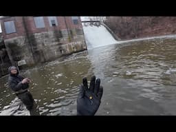 Crushing Spillway Trout on Jigs and Falling into the Water!