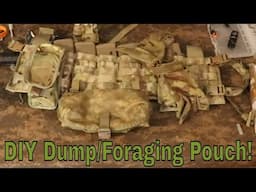 DIY Dump/Foraging Pouch Using A MOLLE Sustainment Pouch!