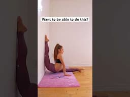 How to do Wall Splits like Anna McNulty #shorts