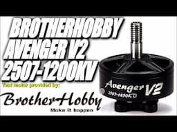 Brotherhobby Avenger V2 2507-1200KV Ready for Infinity Wars!