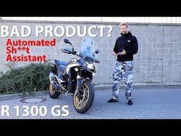 2025 BMW R 1300 GS ASA - Honest Review of the NEW Automatic Transmission (and a CRASH on camera)