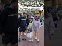 He Thought He Was Getting A Low Maintenance Wife…. #Shorts #CouplesHumor #DisneyFamily #LoveDisney