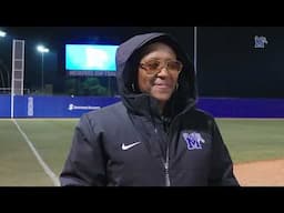 Softball:Trena Prater spoke with media on Saturday night Press Conference - February 8, 2025