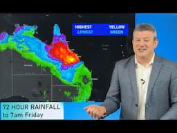 Special 7 Day QUEENSLAND rain & flood update