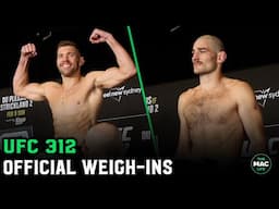 UFC 312: Du Plessis vs. Strickland Official Weigh-Ins