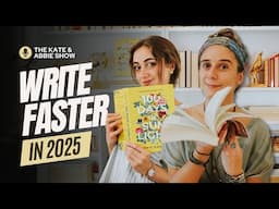 How to Write MORE Words FASTER in 2025