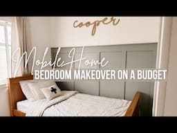 Mobile Home Makeover on a Budget | Cottage Bedroom Ideas