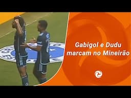 Gabigol e Dudu marcam no Mineirão