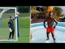 Footballers Tricks & Skills Show... WOW! ft. Haaland, Lewandowski, Sancho