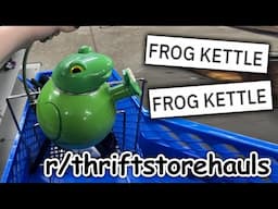 r/thriftstorehauls | FROG KETTLE!