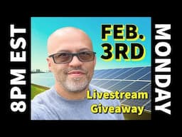 Livestream Contest Winner Tonight 8PM EST