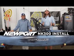 How to Install a Newport Vessels NK300 Electric Kayak Motor on Native Watercraft's TitanX 10.5