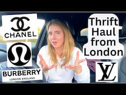 DESIGNER Thrift Shopping in England | Second Hand | MOST EXPENSIVE AREA